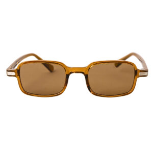 Amber Rectangular Polarized Sunglasses