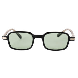 Black Frame Green Lens Polarized Eyewear