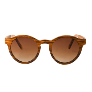 Zebrawood Polarized Wooden Sunglasses