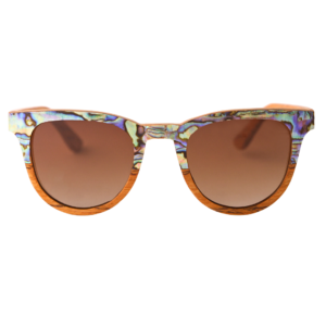 Abalone Wood Polarized Sunglasses UV400