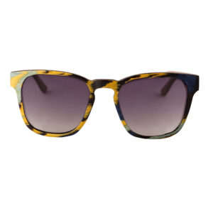 Arctic Bloom Wooden Polarized Sunglasses